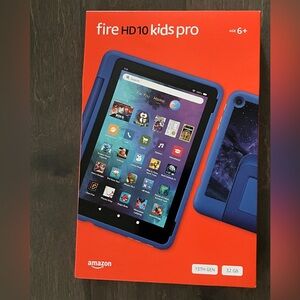 Amazon Fire HD 10 Kids Pro Tablet - Vibrant Blue